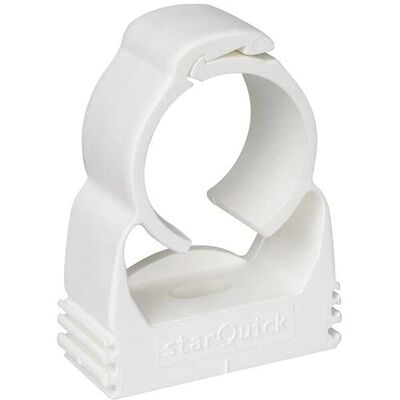 Collier blanc Walraven 24-28mm - Fermeture facile par pression - Publicité Collier blanc Walraven 24-28mm - Fermeture facile par pression - Publicité