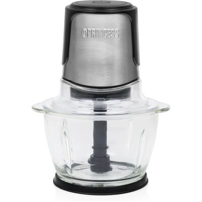 Princess 221051 - Noir, Acier inoxydable, Transparent - Hachoir à nourriture - Publicité Princess 221051 - Noir, Acier inoxydable, Transparent - Hachoir à nourriture - Publicité