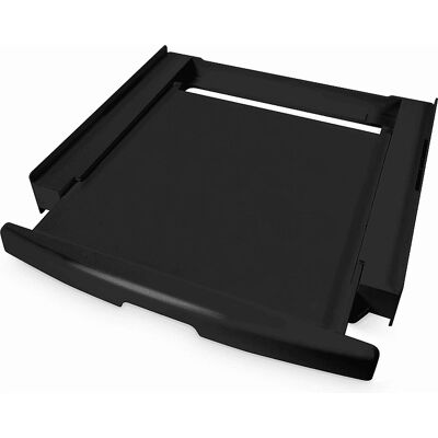 Scanpart Waschmaschinen-Trockner-Adapter mit Ausziehbarer Ablage - Schwarz Scanpart Waschmaschinen-Trockner-Adapter mit Ausziehbarer Ablage - Schwarz