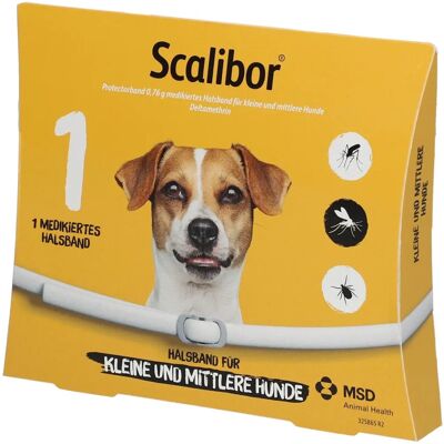 Scalibor Protectorband 48 cm für kleine-mittlere Hunde - Halsband Scalibor Protectorband 48 cm für kleine-mittlere Hunde - Halsband
