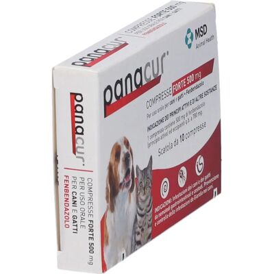 MSD Animal Health Panacur Forte 500mg - Antiparassitario ad Ampio Spettro MSD Animal Health Panacur Forte 500mg - Antiparassitario ad Ampio Spettro