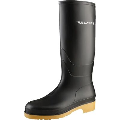 Dunlop Dull Wellington noir - Publicité Dunlop Dull Wellington noir - Publicité
