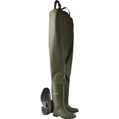 Dunlop 388VP Pantalon de pêche vert - Publicité Dunlop 388VP Pantalon de pêche vert - Publicité