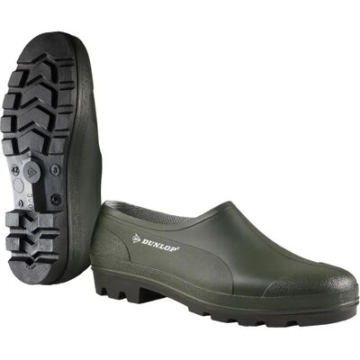 Dunlop Green comfortable waterproof garden Welly shoes garden clogs Dunlop Green comfortable waterproof garden Welly shoes garden clogs