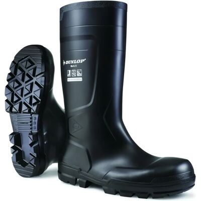 Dunlop Work-It Full Safety noir - Publicité Dunlop Work-It Full Safety noir - Publicité