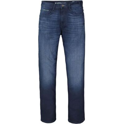 Garcia Rocko Heren Jeans - Blauw, Maat 30/34, Rechte Pasvorm Garcia Rocko Heren Jeans - Blauw, Maat 30/34, Rechte Pasvorm