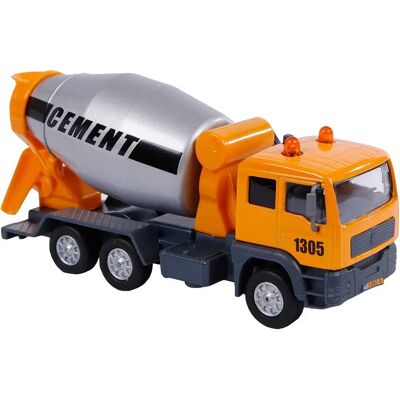 Kids Globe Van Manen 510777 Verkehrs-Straßenmischer - Grau/Orange - Bausteinspielzeug Kids Globe Van Manen 510777 Verkehrs-Straßenmischer - Grau/Orange - Bausteinspielzeug