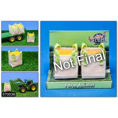 KidsGlobe Kids Globe 2 Grandi Borse con Riempimento Silo - Gioco per Bambini KidsGlobe Kids Globe 2 Grandi Borse con Riempimento Silo - Gioco per Bambini