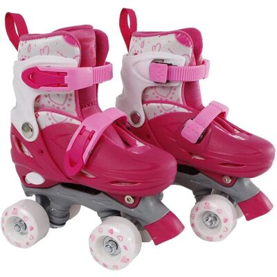 Street Rider Pink Verstellbare Rollschuhe - Größe 27-31 Street Rider Pink Verstellbare Rollschuhe - Größe 27-31