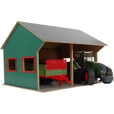 Kids Globe Farmstillbehör för 2 fordon - Lekbyggnad 1:16 Kids Globe Farmstillbehör för 2 fordon - Lekbyggnad 1:16
