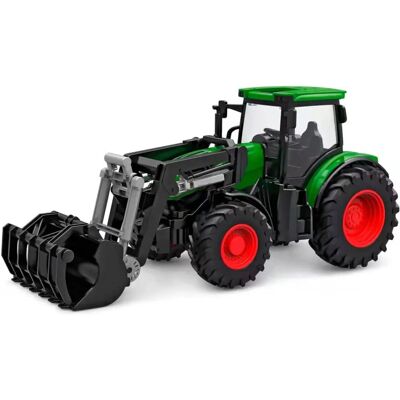Kids Globe RC Tractor met Frontlader - Groen Kids Globe RC Tractor met Frontlader - Groen