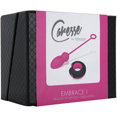 ToyJoy Embrace I Draadloze Vibrerend Ei - Roze - Seksspeeltje ToyJoy Embrace I Draadloze Vibrerend Ei - Roze - Seksspeeltje