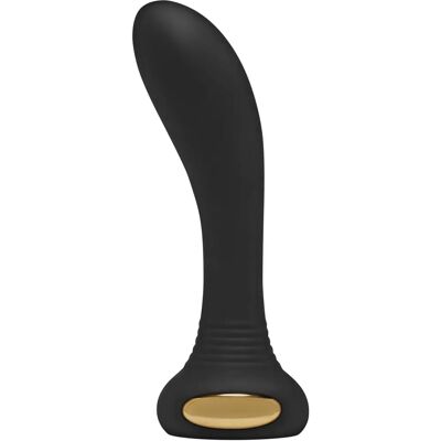 Toy Joy Zare Luz Vibrador Punto G - Silicona, Negro, 13.5cm - Vibrador Toy Joy Zare Luz Vibrador Punto G - Silicona, Negro, 13.5cm - Vibrador