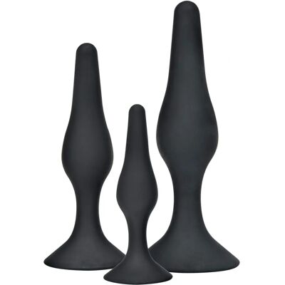 ToyJoy Anal Leikkisetti - Silikoni 3 Kokoa Vesitiivis Hypoallergeeninen ToyJoy Anal Leikkisetti - Silikoni 3 Kokoa Vesitiivis Hypoallergeeninen