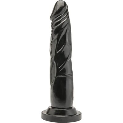 ToyJoy Dildo Realistico Nero da 18cm - Dildo ToyJoy Dildo Realistico Nero da 18cm - Dildo