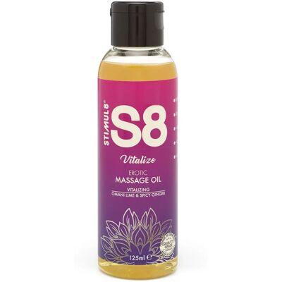 Huile de Massage Allemande Jojoba Amande Sésame Lime Gingembre Huile de Massage Allemande Jojoba Amande Sésame Lime Gingembre