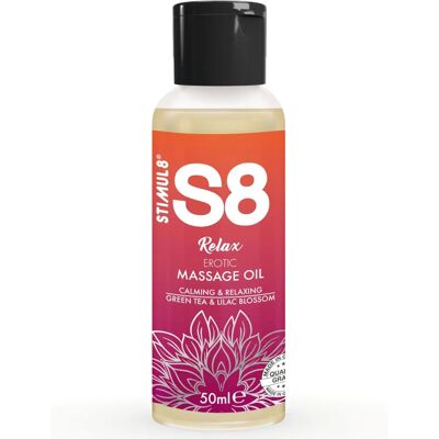 Huile de Massage Stimul8 Jojoba Amande Sésame - Parfum Relaxant - 50ml Huile de Massage Stimul8 Jojoba Amande Sésame - Parfum Relaxant - 50ml