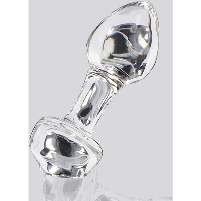 Toyjoy Stargazer - Anal Plug de Vidrio Elegante con Forma de Bulbo Toyjoy Stargazer - Anal Plug de Vidrio Elegante con Forma de Bulbo