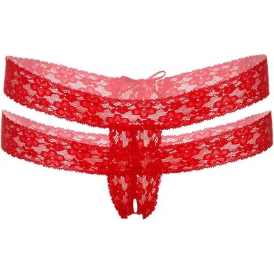 Daring Intimates Provokatives L/XL Rosso - Lingerie Daring Intimates Provokatives L/XL Rosso - Lingerie