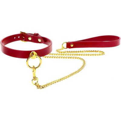Collo con anello O di lusso Taboom - Rosso Collo con anello O di lusso Taboom - Rosso