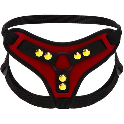 Harnais Jock Rouge Taboom - Sangles en nylon réglables Harnais Jock Rouge Taboom - Sangles en nylon réglables
