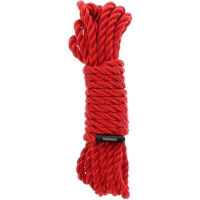 Taboom Bondage Rope 5M - Punainen - Bondage Rope Taboom Bondage Rope 5M - Punainen - Bondage Rope