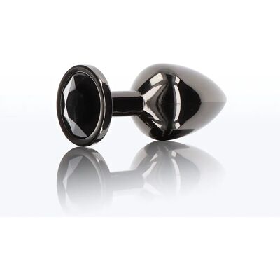 Plug Anal Moyen Taboom Bijou Noir - Jouets Anaux Plug Anal Moyen Taboom Bijou Noir - Jouets Anaux