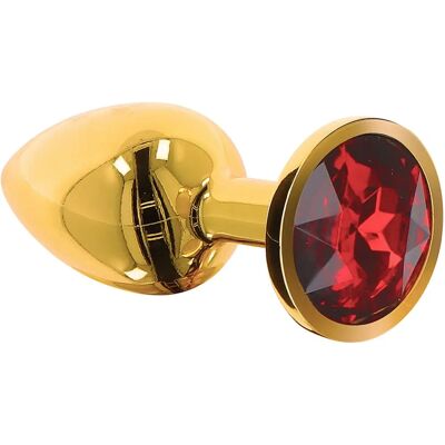 Plug Anale Gioiello Oro Rosso Taboom S - Butt Plug Plug Anale Gioiello Oro Rosso Taboom S - Butt Plug