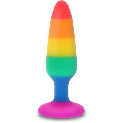 TOYJOY Rainbow Twink Medium - Anal Plug - Water-resistant TOYJOY Rainbow Twink Medium - Anal Plug - Water-resistant