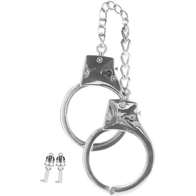 Menottes en Argent Taboom - Restraintes Sécurisées - Menottes Menottes en Argent Taboom - Restraintes Sécurisées - Menottes
