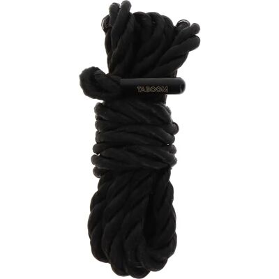 Corde de Bondage Noire Taboom - 1,5m, 7mm - Accessoire BDSM Corde de Bondage Noire Taboom - 1,5m, 7mm - Accessoire BDSM
