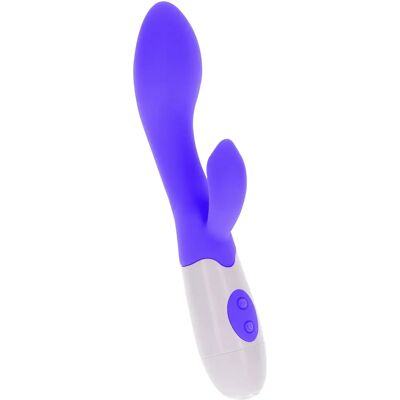 Wibrator fioletowy ToyJoy z stymulatorem łechtaczki - Wibrator Wibrator fioletowy ToyJoy z stymulatorem łechtaczki - Wibrator