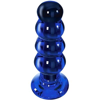 ToyJoy Radiant Rezgő üveg anális műszer - 11,5cm ToyJoy Radiant Rezgő üveg anális műszer - 11,5cm