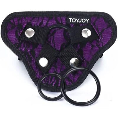 ToyJoy Get Real Violetti Pehmustettu Säädettävä Hihna - Hihna ToyJoy Get Real Violetti Pehmustettu Säädettävä Hihna - Hihna