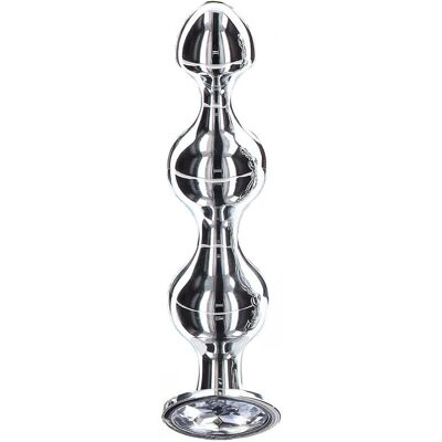 TOYJOY Diamond Star Beads - Plug Anale - Trasparente TOYJOY Diamond Star Beads - Plug Anale - Trasparente