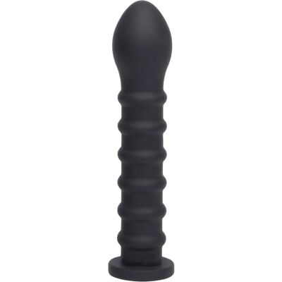 Godet en silicone nervuré avec système Easy-Lock - Jouet sexuel Godet en silicone nervuré avec système Easy-Lock - Jouet sexuel