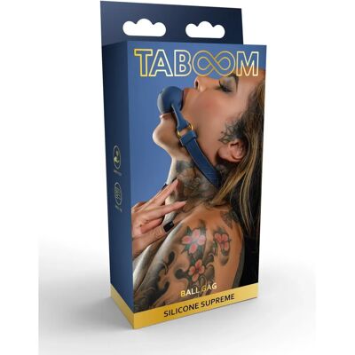 TABOOM Silicone Supreme - Labda Gag - Bondage Kiegészítő TABOOM Silicone Supreme - Labda Gag - Bondage Kiegészítő
