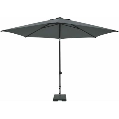 Madison Patio Parasol - Grijs 250cm UV50+ Winddicht Madison Patio Parasol - Grijs 250cm UV50+ Winddicht