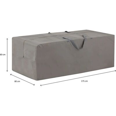 Madison - Outdoor Kissenhülle 175x80x60cm Grau Madison - Outdoor Kissenhülle 175x80x60cm Grau