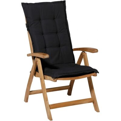 Madison Panama Sitzkissen - Schwarz - 123x50 cm Madison Panama Sitzkissen - Schwarz - 123x50 cm