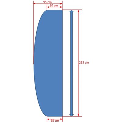 Madison Model COVGP025 - Beschermhoes voor hangende parasols, Bruin Madison Model COVGP025 - Beschermhoes voor hangende parasols, Bruin