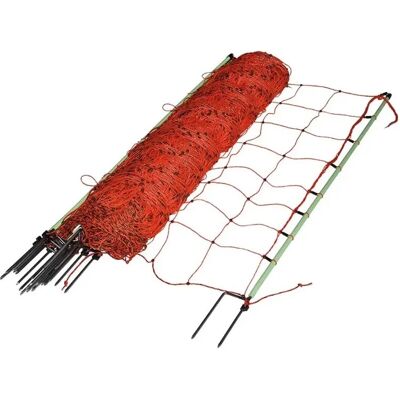 Gallagher - Ziegennetz 105/2 - Orange - 50m - Ziegennetz Gallagher - Ziegennetz 105/2 - Orange - 50m - Ziegennetz