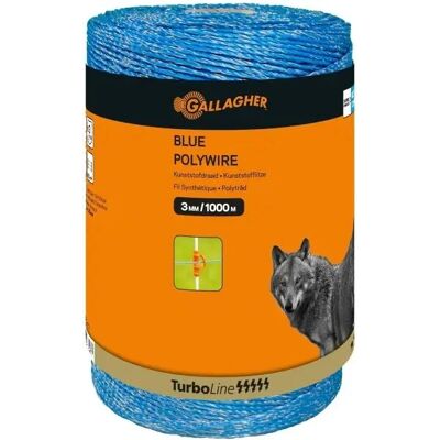 Corda per recinzione animale Gallagher - Blu, 1000m, Nylon Corda per recinzione animale Gallagher - Blu, 1000m, Nylon
