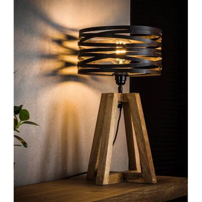 Rubjerg Design - Kreuz Holz/Metall - Slate gray - Bordslampa Rubjerg Design - Kreuz Holz/Metall - Slate gray - Bordslampa