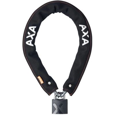 AXA Fietsslot - Model 5011543 - 100cm, Zwart, Ketting 9mm AXA Fietsslot - Model 5011543 - 100cm, Zwart, Ketting 9mm