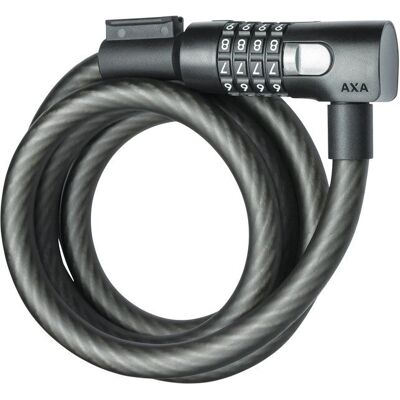 AXA Resolute C15-180 - Zamek rowerowy - 180cm, 15mm, Bez klucza AXA Resolute C15-180 - Zamek rowerowy - 180cm, 15mm, Bez klucza