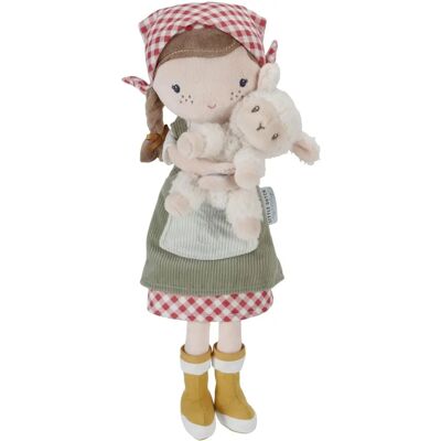 Barevná plyšová panenka Farmer Rosa od Little Dutch - 35cm Barevná plyšová panenka Farmer Rosa od Little Dutch - 35cm