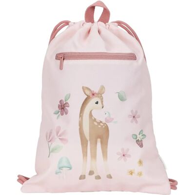 Little Dutch Fairy Garden Gym Bag - Sporttas, Gerecycled polyester, 38x29cm Little Dutch Fairy Garden Gym Bag - Sporttas, Gerecycled polyester, 38x29cm