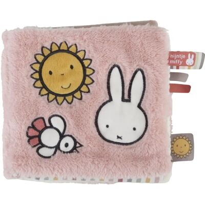 Nijntje Fluffy Pink Stoffen Activiteitenboek - Baby Speelgoed Nijntje Fluffy Pink Stoffen Activiteitenboek - Baby Speelgoed