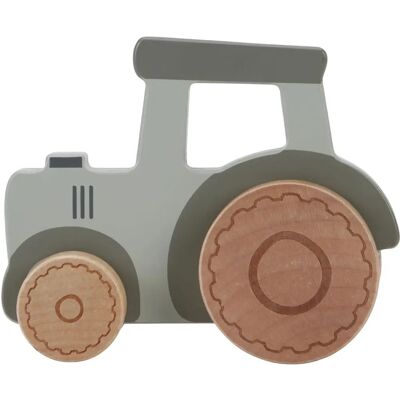 Tracteur en Bois Little Dutch - Vert - Jouet Tracteur en Bois Little Dutch - Vert - Jouet